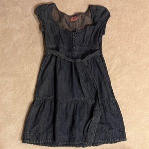 Juicy couture size 2 denim dress excellent condition